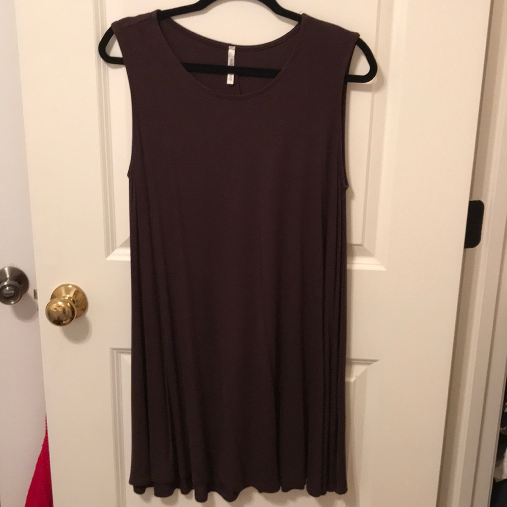 Simple Brown Dress